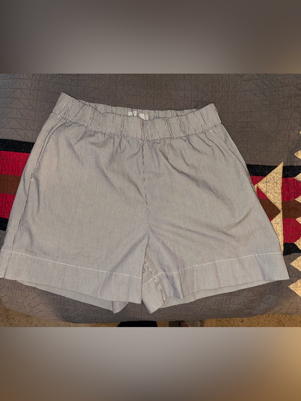 Everlane Easy short stripes